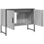 Armario lavabo baño madera ingeniería gris Sonoma 80x33x60 cm de , Tocadores - Ref: Foro24-842464, Precio: 56,51 €, Descuento: %