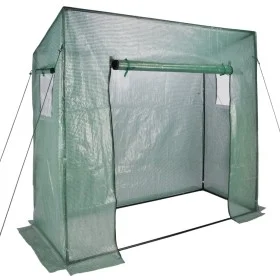 HI Invernadero verde 200x77x169/148 cm de HI, Invernaderos - Ref: Foro24-429147, Precio: 52,14 €, Descuento: %