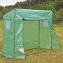 HI Invernadero verde 200x77x169/148 cm de HI, Invernaderos - Ref: Foro24-429147, Precio: 52,09 €, Descuento: %