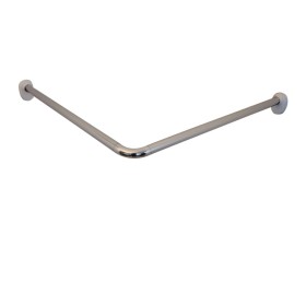 RIDDER Barra para cortina de ducha angular cromada 90x90x2,5 cm de RIDDER, Barras de ducha - Ref: Foro24-425898, Precio: 41,5...