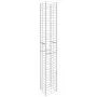 Gabion wall baskets 3 pcs galvanized steel 25x25x197cm by vidaXL, fence panels - Ref: Foro24-145088, Price: 77,32 €, Discount: %
