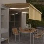 Toldo automático persiana, LED y sensor de viento amarillo 5x3m de , Toldos - Ref: Foro24-3069353, Precio: 683,57 €, Descuent...