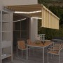 Toldo automático persiana, LED y sensor de viento amarillo 5x3m de , Toldos - Ref: Foro24-3069353, Precio: 727,57 €, Descuent...