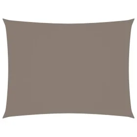 Toldo de vela rectangular tela Oxford gris taupe 3x4,5 m de , Sombrillas - Ref: Foro24-135431, Precio: 44,60 €, Descuento: %