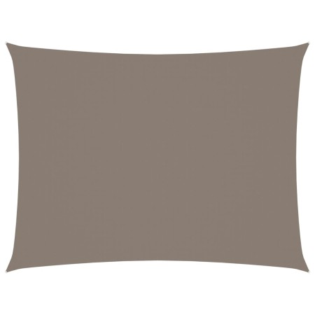 Toldo de vela rectangular tela Oxford gris taupe 3x4,5 m de , Sombrillas - Ref: Foro24-135431, Precio: 45,71 €, Descuento: %
