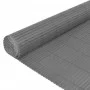 Grauer doppelseitiger Gartenzaun 110x400 cm von , Zaunpaneele - Ref: Foro24-317160, Preis: 62,58 €, Rabatt: %