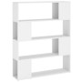 Estantería/divisor de espacios blanco 100x24x124 cm de , Librerías y estanterías - Ref: Foro24-809188, Precio: 71,67 €, Descu...