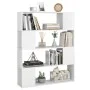Estantería/divisor de espacios blanco 100x24x124 cm de , Librerías y estanterías - Ref: Foro24-809188, Precio: 70,23 €, Descu...