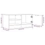 Mueble para TV 2 pzas madera contrachapada negro 80x35x36,5 cm de , Muebles TV - Ref: Foro24-811469, Precio: 102,62 €, Descue...