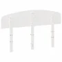 Cabecero de cama madera maciza de pino blanco 135 cm de , Cabeceros y pies de cama - Ref: Foro24-842507, Precio: 48,97 €, Des...