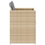 Sillones jardín con cojines 4 uds ratán sintético beige mezcla de , Sillas de jardín - Ref: Foro24-364989, Precio: 151,60 €, ...