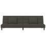 Sofá cama de 2 plazas con dos almohadas terciopelo gris oscuro de , Sofás - Ref: Foro24-375808, Precio: 250,51 €, Descuento: %