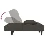 Sofá cama de 2 plazas con dos almohadas terciopelo gris oscuro de , Sofás - Ref: Foro24-375808, Precio: 245,68 €, Descuento: %