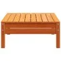 Taburete de jardín madera maciza de pino marrón cera de , Sofás modulares de exterior - Ref: Foro24-838016, Precio: 43,27 €, ...