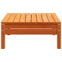 Taburete de jardín madera maciza de pino marrón cera de , Sofás modulares de exterior - Ref: Foro24-838016, Precio: 55,02 €, ...
