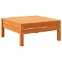 Taburete de jardín madera maciza de pino marrón cera de , Sofás modulares de exterior - Ref: Foro24-838016, Precio: 43,27 €, ...