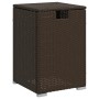 Mesa cubierta para bombona de propano ratán marrón 40x40x60 cm de , Mesas de jardín - Ref: Foro24-366295, Precio: 73,02 €, De...