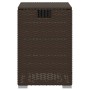 Mesa cubierta para bombona de propano ratán marrón 40x40x60 cm de , Mesas de jardín - Ref: Foro24-366295, Precio: 73,02 €, De...