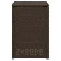 Mesa cubierta para bombona de propano ratán marrón 40x40x60 cm de , Mesas de jardín - Ref: Foro24-366295, Precio: 74,67 €, De...