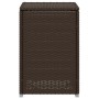 Mesa cubierta para bombona de propano ratán marrón 40x40x60 cm de , Mesas de jardín - Ref: Foro24-366295, Precio: 73,02 €, De...