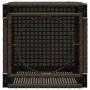 Mesa cubierta para bombona de propano ratán marrón 40x40x60 cm de , Mesas de jardín - Ref: Foro24-366295, Precio: 74,67 €, De...