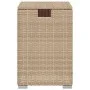 Mesa cubierta para bombona de propano ratán beige 40x40x60 cm de , Mesas de jardín - Ref: Foro24-366297, Precio: 91,52 €, Des...