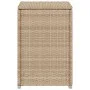 Mesa cubierta para bombona de propano ratán beige 40x40x60 cm de , Mesas de jardín - Ref: Foro24-366297, Precio: 91,52 €, Des...