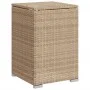 Mesa cubierta para bombona de propano ratán beige 40x40x60 cm de , Mesas de jardín - Ref: Foro24-366297, Precio: 91,52 €, Des...