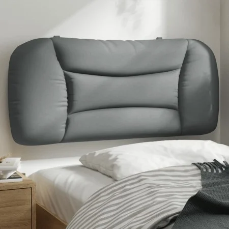 Padded headboard light gray fabric 90 cm by , Headboards and footboards - Ref: Foro24-374537, Price: 42,81 €, Discount: %