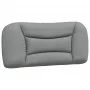 Padded headboard light gray fabric 90 cm by , Headboards and footboards - Ref: Foro24-374537, Price: 42,81 €, Discount: %