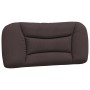 Cabecero de cama acolchado tela marrón oscuro 80 cm de , Cabeceros y pies de cama - Ref: Foro24-374528, Precio: 36,28 €, Desc...