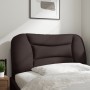 Cabecero de cama acolchado tela marrón oscuro 80 cm de , Cabeceros y pies de cama - Ref: Foro24-374528, Precio: 36,28 €, Desc...