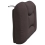 Cabecero de cama acolchado tela marrón oscuro 80 cm de , Cabeceros y pies de cama - Ref: Foro24-374528, Precio: 36,28 €, Desc...