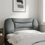 Cabecero de cama acolchado tela gris claro 100 cm de , Cabeceros y pies de cama - Ref: Foro24-374549, Precio: 35,59 €, Descue...