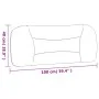 Cabecero de cama acolchado tela gris claro 100 cm de , Cabeceros y pies de cama - Ref: Foro24-374549, Precio: 35,59 €, Descue...