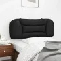 Gepolstertes Bettkopfteil aus schwarzem Kunstleder, 100 cm von , Kopf- und Fußteile - Ref: Foro24-374556, Preis: 44,13 €, Rab...