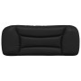 Cabecero de cama acolchado cuero sintético negro 100 cm de , Cabeceros y pies de cama - Ref: Foro24-374556, Precio: 44,55 €, ...