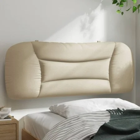 Cabecero de cama acolchado tela crema 100 cm de , Cabeceros y pies de cama - Ref: Foro24-374554, Precio: 39,85 €, Descuento: %