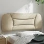 Cabecero de cama acolchado tela crema 100 cm de , Cabeceros y pies de cama - Ref: Foro24-374554, Precio: 39,85 €, Descuento: %