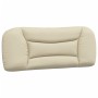 Cabecero de cama acolchado tela crema 100 cm de , Cabeceros y pies de cama - Ref: Foro24-374554, Precio: 40,16 €, Descuento: %
