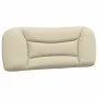 Cabecero de cama acolchado tela crema 100 cm de , Cabeceros y pies de cama - Ref: Foro24-374554, Precio: 39,85 €, Descuento: %