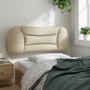 Cabecero de cama acolchado tela crema 100 cm de , Cabeceros y pies de cama - Ref: Foro24-374554, Precio: 40,16 €, Descuento: %