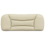 Cabecero de cama acolchado tela crema 100 cm de , Cabeceros y pies de cama - Ref: Foro24-374554, Precio: 40,16 €, Descuento: %