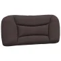 Cabecero de cama acolchado tela marrón oscuro 90 cm de , Cabeceros y pies de cama - Ref: Foro24-374540, Precio: 44,64 €, Desc...