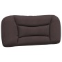 Cabecero de cama acolchado tela marrón oscuro 90 cm de , Cabeceros y pies de cama - Ref: Foro24-374540, Precio: 45,15 €, Desc...