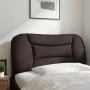 Cabecero de cama acolchado tela marrón oscuro 90 cm de , Cabeceros y pies de cama - Ref: Foro24-374540, Precio: 44,64 €, Desc...