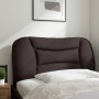Cabecero de cama acolchado tela marrón oscuro 90 cm de , Cabeceros y pies de cama - Ref: Foro24-374540, Precio: 45,15 €, Desc...