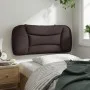 Cabecero de cama acolchado tela marrón oscuro 90 cm de , Cabeceros y pies de cama - Ref: Foro24-374540, Precio: 44,64 €, Desc...