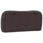 Cabecero de cama acolchado tela marrón oscuro 90 cm de , Cabeceros y pies de cama - Ref: Foro24-374540, Precio: 44,64 €, Desc...