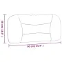 Cabecero de cama acolchado tela marrón oscuro 90 cm de , Cabeceros y pies de cama - Ref: Foro24-374540, Precio: 44,64 €, Desc...